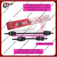 (ANSHIN JAPAN) (ULTRA) DRIVE SHAFT TOYOTA ESTIMA ACR30 2.4 2WD / ALPHARD 2.4 ANH10 2WD / HARRIER ACU