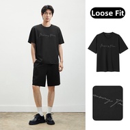 GXG | Short Sleeve Cotton Round Neck Loose Commute T Shirt