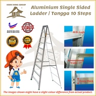 10 Steps Heavy Duty Aluminium Single Sided Ladder Tangga Lipat Single Side