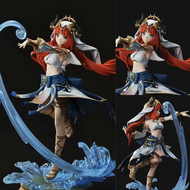 Takara Tomy | ฟิกเกอร์ PVC นิลู จากเกม Genshin Impact ขนาด 1/7 รูปปั้นนิลูเต้นรำ ของสะสมพร้อมฐานเอฟเ