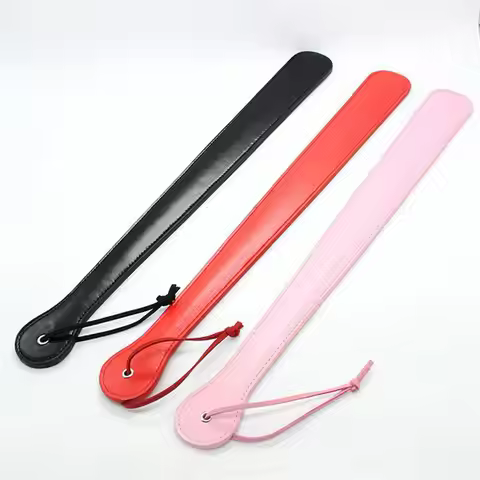 Durable Spanking Paddle 48CM BDSM Bondage Restraint Whip for Adult Private Intimate Interactive Game