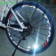 MXWANXI Bike Wheel Rims Cycling Safe Protector Cycling Bicycle Decals Bike Wheel Stickers MTB Bike Bicycle Stickers