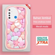 Realme 5 5i 5s 6 6i 6S 7i C17 8 8i 9 pro plus 9i Phone Case 3D love pill pattern colorful wave borde