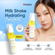 DOJAKO Face Mist Milk Shake Hydrating Toner Moisturizing Face Moist Glow Setting Spray 100ml