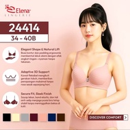 Elena Bra BH Medium Cup B 24414 - Size 34B-40B - Thin foam bra with 3 hooks