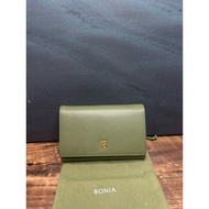 Bonia 3-fold green Wallet