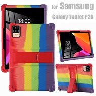 For Samsung Galaxy Tablet P20 12 11.8 10.2 Inch Case Super Shockproof Soft Silicone Protective Case Stand Cover
