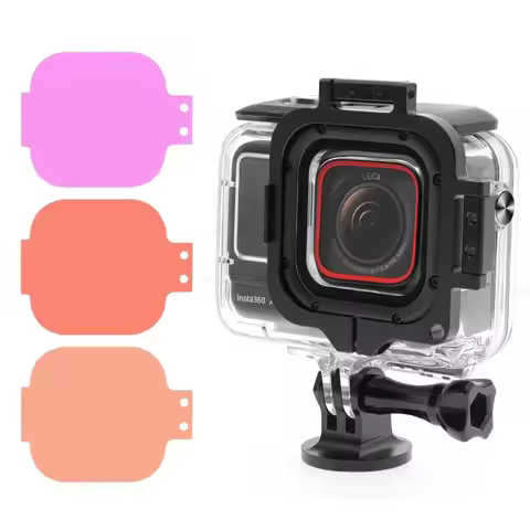 Aquanic SX60 Aluminium alloy frame Diving Color Filter Works on The Insta360 Ace Pro Original Waterp