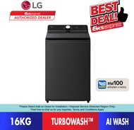 LG 25KG / 22KG / 20KG /18KG / 16KG Top Load Washing Machine with Intelligent Fabric Care Inverter Wa