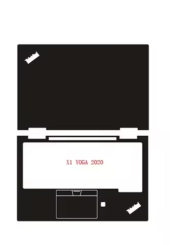 1xTop+1xPalmrest Skin Sticker Cover For Thinkpad T490 T495 T14 X1 YOGA 2021 2020 2019 2018 2017 2016