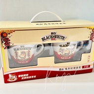 奧運站💖 黑白奶 2026 馬運亨通🐴 現貨🧧  限量版 黑白馬年 杯碟套裝 陶瓷杯 （每套有兩隻碟+兩隻杯）黑白奶 茶餐廳 奶茶 咖啡 奶茶杯🎁 送禮自用 收藏 賽馬 新年 利是封 馬仔 馬女 港式