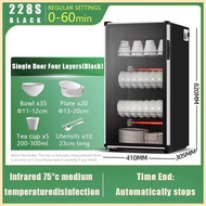 ✔ ۞ ✻ Disinfection Cabinet dish sterilizer with dryer cabinet UV dishwasher electric dish Rack