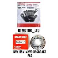 YAMAHA NVX155 V1 V2 V3 FRONT AND REAR DISC BRAKE PAD BREK PAD DISK DEPAN BELAKANG NVX