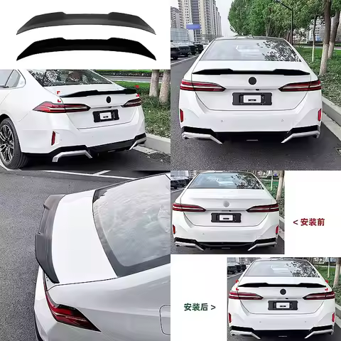 For BMW 5 Series G60 2024+ 525i 530i M60 PSM Style Rear Trunk Spoiler Lip