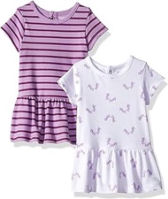 Boys' Ultimate Baby Flexy 2 Pack Short Sleeve Knit Dresses