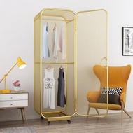 網紅單門衣櫃鐵藝兒童臥室經濟小戶型