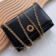 中古Celine小金環化妝小盒子斜揹包