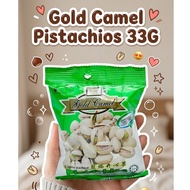 Gold Camel Pistachios 33G – Light Salted | Kacang Pistachio