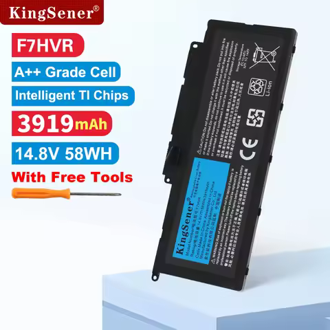 KingSener F7HVR Laptop Battery For DELL Inspiron 15-7537 17-7737 Ins17HD-1728T 17HD-1528T 17HD-2528T