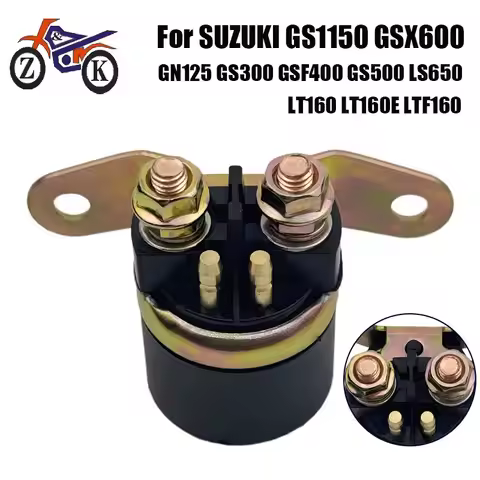 1PCS Motorcycle Starter Relay Solenoid For SUZUKI GS1150 GN125 GS300 GSF400 GS500 GSX600 GSX750 LT16