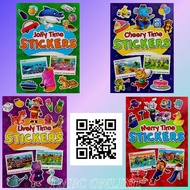 STICKERS BOOK - BUKU STICKER CHEERY, MERRY, JOLLY, LIVELY TIME ( MIND TO MOND )