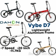 Dahon Vybe D7 20"(406) Folding Bike Aluminium Frame 7 Speed