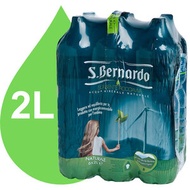S.Bernardo - [原裝貨] 意大利 聖貝娜多天然礦泉水 2公升 x 6瓶 意大利無添加純天然健康礦泉水嬰幼兒可冲調奶粉飲用