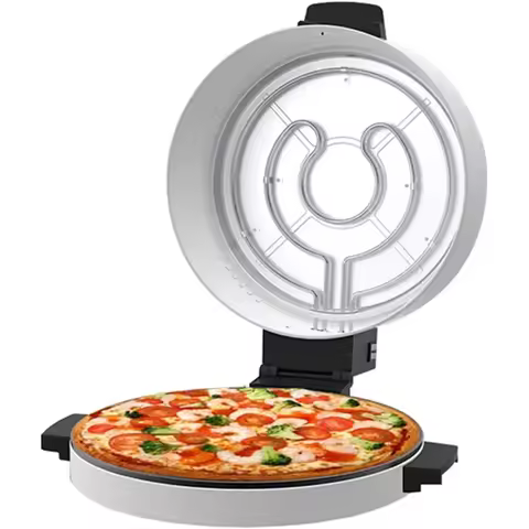 2000W Electric Pizza Oven, Outdoor Indoor Portable 12 Inch Countertop Pizza Maker hine, Pizza Maker 
