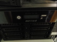 8-bay buffalo NAS with 128 GB SSD. 2 1GB lan port atom d510  CPU with 2GB RAM win10  installed