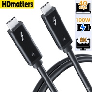 Certified Thunderbolt 4 cable 8K 60Hz 40Gbps PD 100W Thunderbolt 3 B 4.0 cable Thunderbolt 4 Pro cab