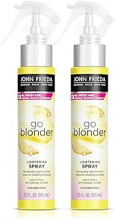 John Frieda Sheer Blonde Go Blonder Lightening Spray, 3.5 Ounce Controlled Hair Lightener, to Gradua
