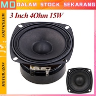 4 Ohm 15W Mini Subwoofer Speaker 3 Inch High Power HIFI Low Bass Magnet Tebal Karet Besar