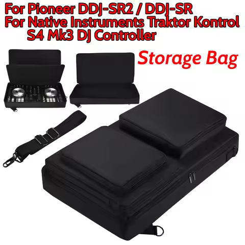 DJ Controller Carrying Case For Pioneer DDJ-SR2 DDJ-SR Storage Bag For Native Instruments Traktor Ko