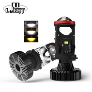 CO LIGHT Super Bright 120W Y7D H4 LED Headlights Car H4 Mini Projector Lens 6000k 3000K 4300K 30000L