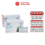 Thùng 48 hộp sữa chua uống TH True Yogurt hương Dâu/ Cam/ Việt Quất (180ml)