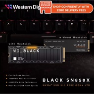# Western Digital WD Black SN850X Series NVMe PCIe Gen4 x4 M.2 SSD # [ 4TB / 8TB ]