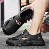 rain shoes for men water close clogs breathable casual outdoor Thick sole Anti-slip beach sandals