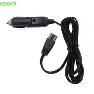 EPOCH Mini Fridge Lead Plug Wire, 2m DC 12V Car Refrigerator Lead Cable, Replacement Wire Power Cord