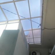 kanopi atap solarflat grey