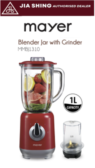 Mayer 1L Blender Jar With Grinder (MMBJ1310)