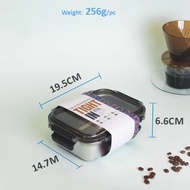 Bros Container SUS 304 Tight-In Rectangular 750ml