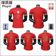 2026 Moroccan Home Player Edition Jersey No. 2 Hakimi Megamo World Cup National Team Jersey Wholesal