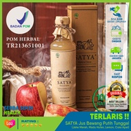 ( TERLARIS!! ) Jus Herbal Bawang Putih Tunggal Jahe Merah Madu Hutan Lemon Cuka Apel SATYA (DISTRIBUTOR RESMI)