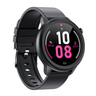 全城熱賣 - E80智慧體溫手錶ECG+PPG心電心率血壓血氧資訊提醒多運動手環（黑膠）