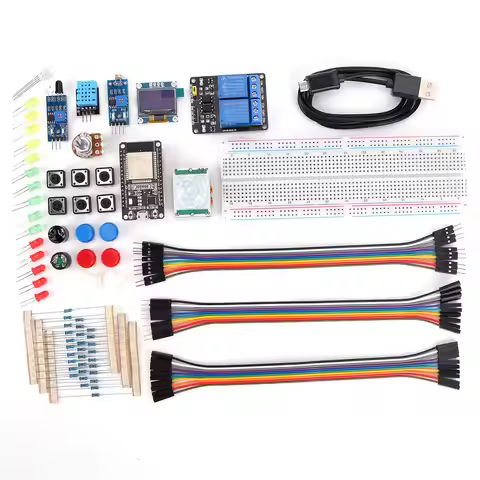 Basic Starter Kit for ESP32 ESP-32S WIFI I OT Development Board Learning Basic Starter Kit with Stor