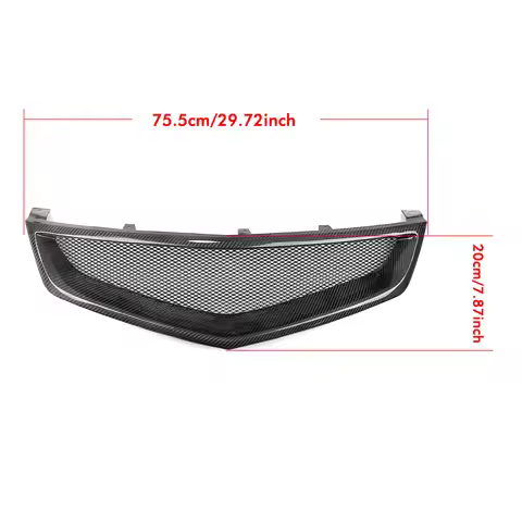 Car Front Grille Grill Bumper Hood Mesh Grid For Honda Accord 7 Acura TSX Type S Euro R CL9 2006-200