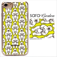 【Sara Garden】客製化 軟殼 蘋果 iPhone6 iphone6s i6 i6s 手機殼 保護套 全包邊 掛繩孔 手繪熊寶貝