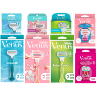 Gillette Venus Razor & Refill Snap Comfortglide Sugarberry White Tea Deluxe Smooth Extra Smooth Smoo