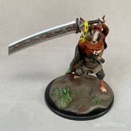Popular2025 PS4Game Biochemical Varieties Biomutant Little Raccoon Samurai Figurine Model Ornament G