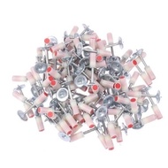 100pc Concrete Ramset Nails Stampset Washer Size 7.3mm